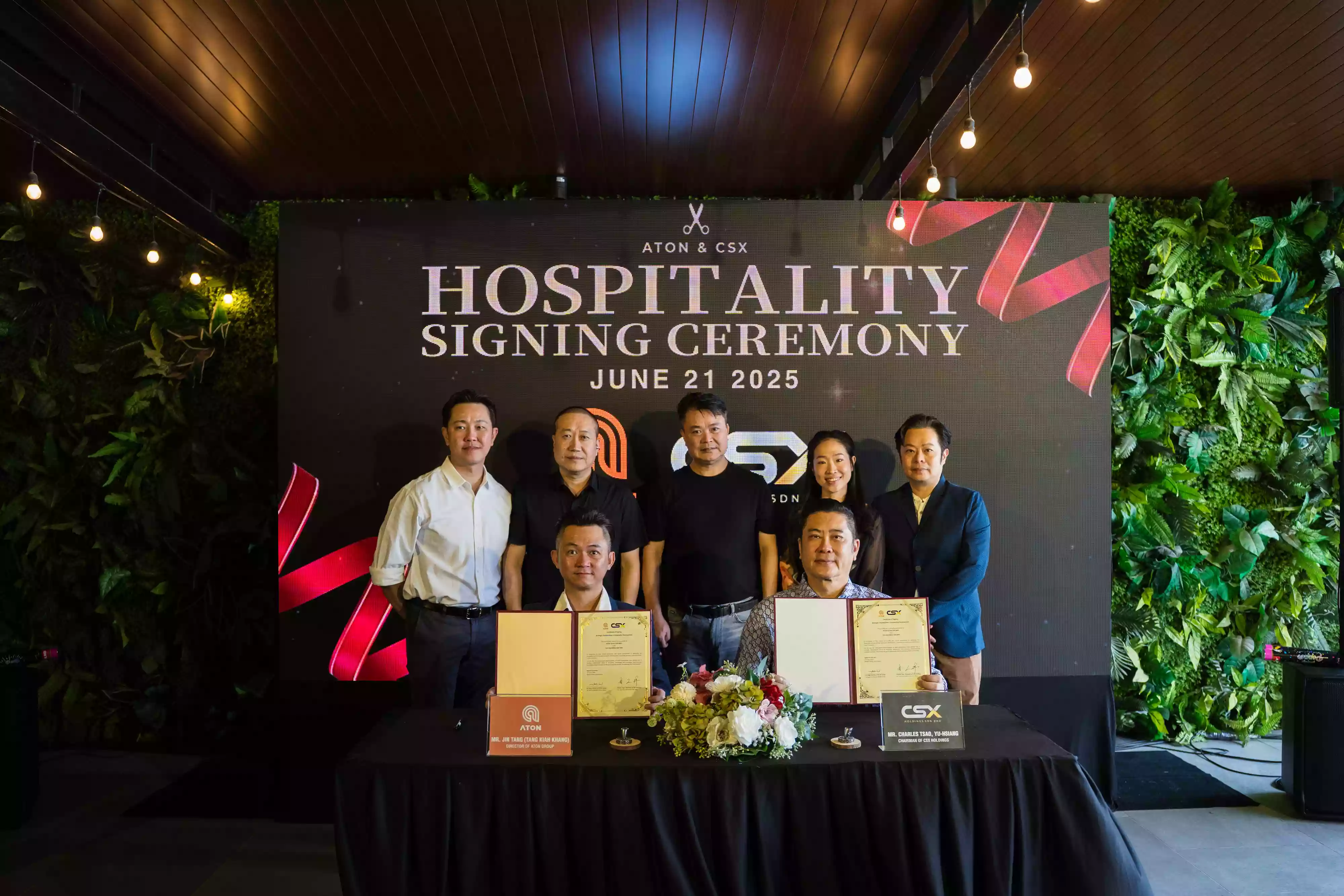 Hospitality Signing Ceremony
